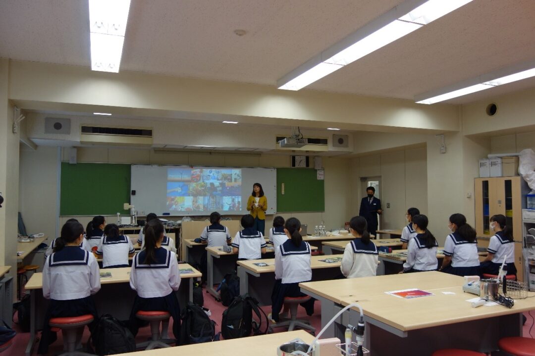 宮崎裕子社長のお話の様子