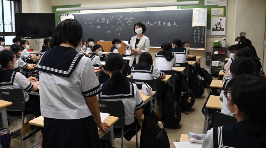 中学1年 道徳 いじめ予防授業 | 豊島岡女子学園 中学校・高等学校