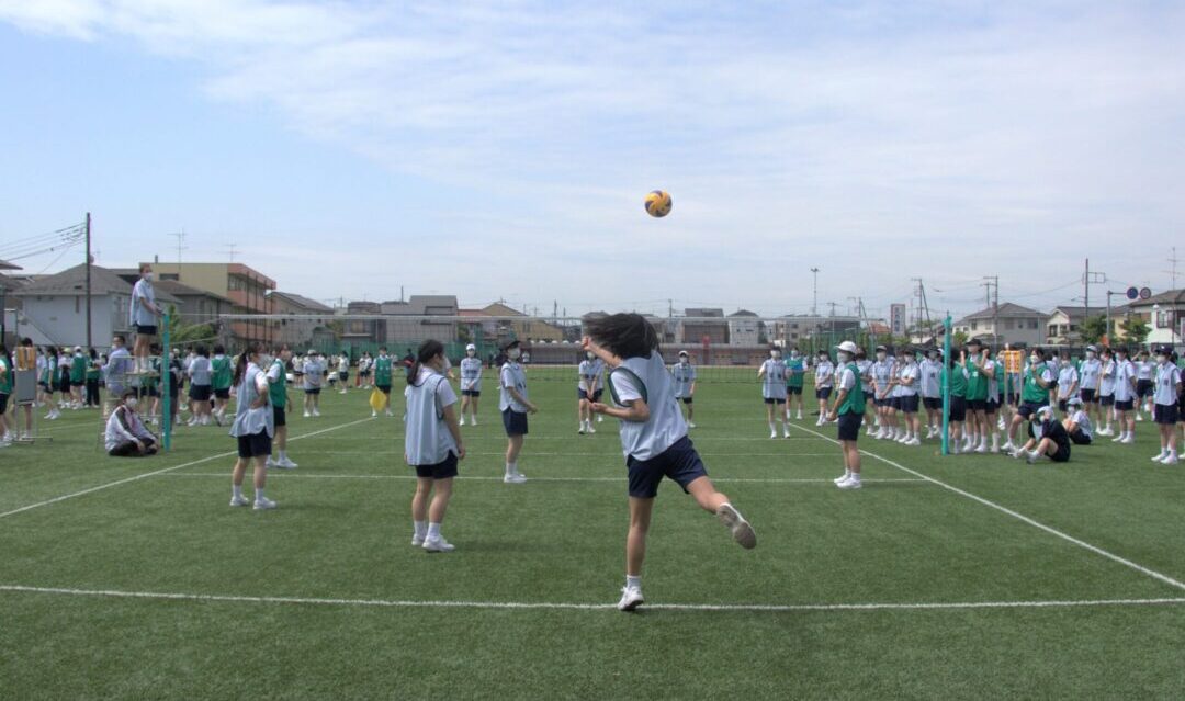 高校１年生のバレーボール