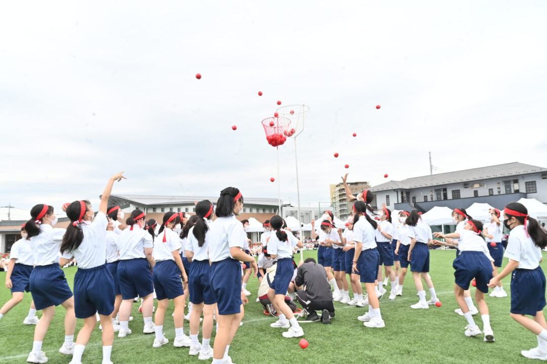 運動会　女子 日本女子大学