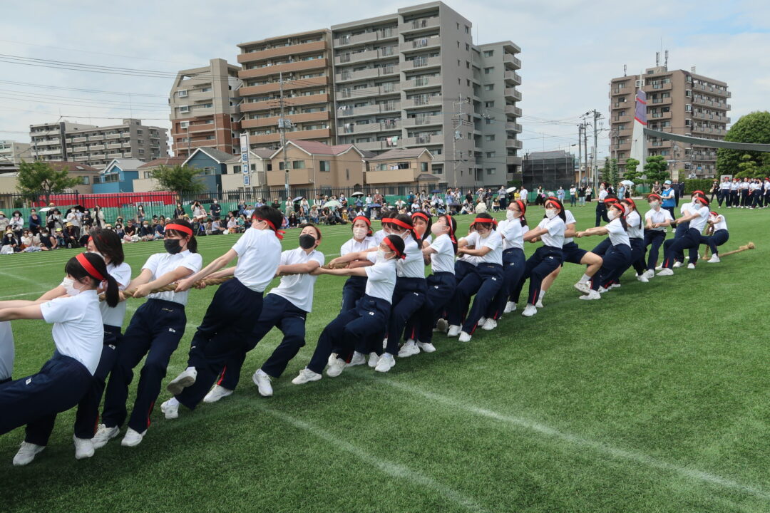 高１ お助け綱引き