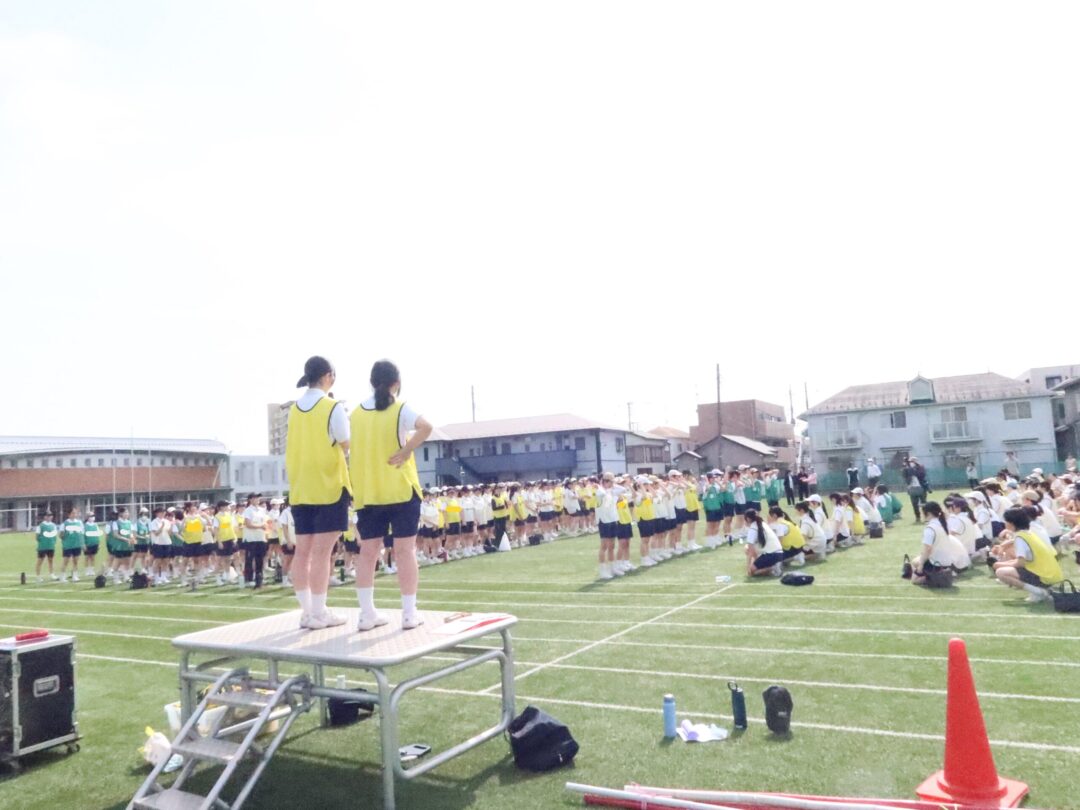 運動会応援練習