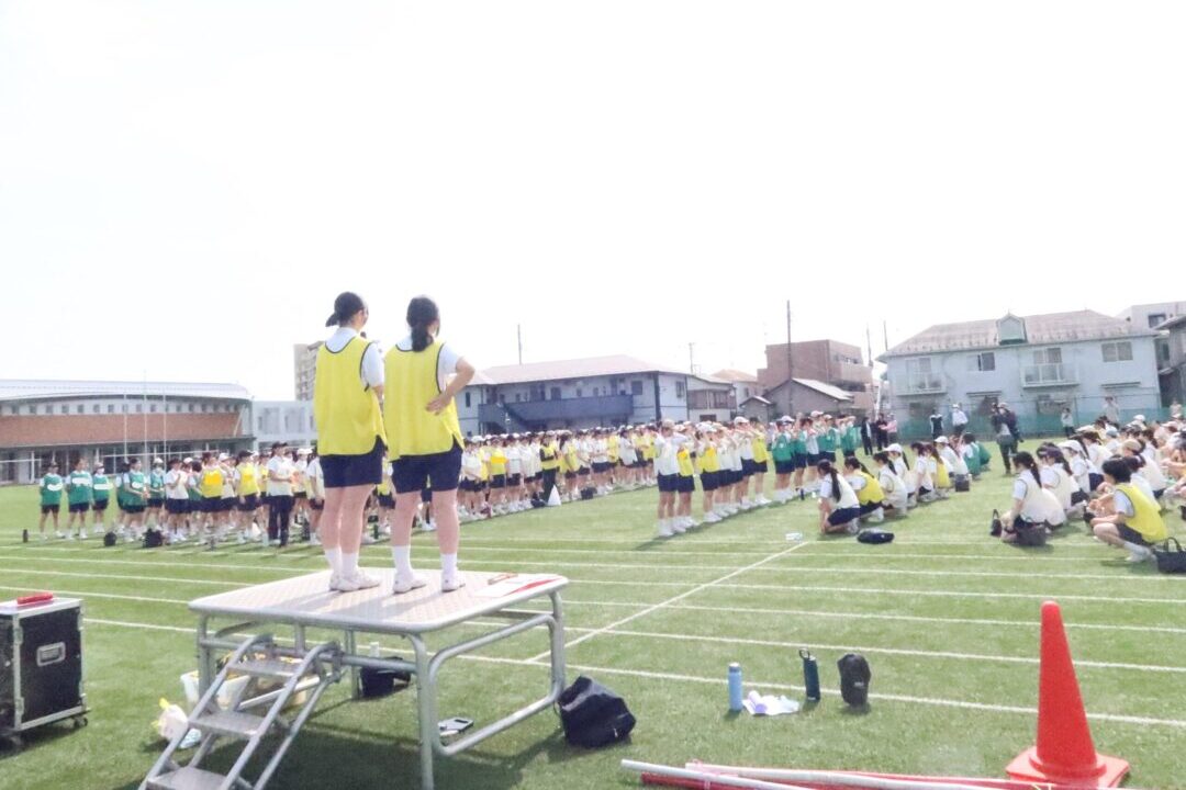 運動会応援練習
