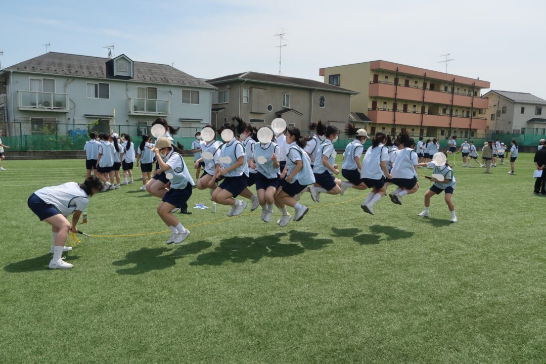 運動会種目練習